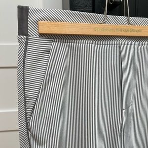 Women's Athleta Casual Striped Grey Pants